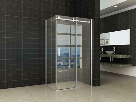 douchedeur + zijwand 1400x1000x2000 chr.8mm NANO, Huis en Inrichting, Badkamer | Badkamermeubels, Ophalen of Verzenden