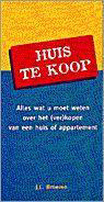 Huis te koop 9789055015092 Broeren, Boeken, Overige Boeken, Zo goed als nieuw, Verzenden