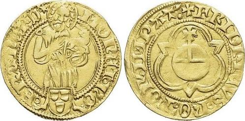 Gulden Frankfurt-kaiserliche en koenigliche Muenzstaette..., Postzegels en Munten, Munten | Europa | Niet-Euromunten, België, Verzenden