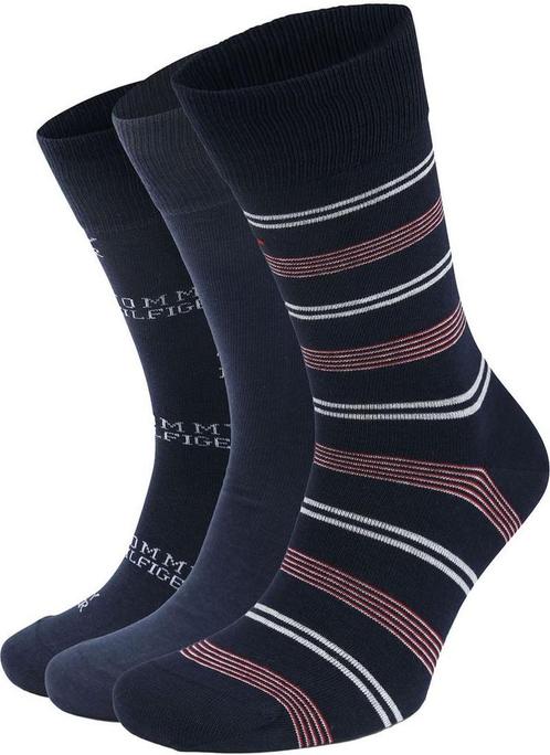 Tommy Hilfiger Giftbox 3-Pack Navy maat Maat 39 t/m 42 Heren, Kleding | Heren, Sokken en Kousen, Blauw, Nieuw, Maat 39 t/m 42