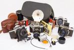 Ihagee Exa(kta) vintage camera set met lenzen en accessoires
