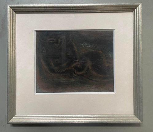 Leo Gestel (1881-1941) - Liggend naakt, Antiek en Kunst, Kunst | Schilderijen | Modern