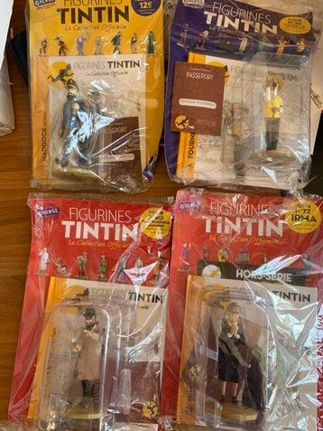 Hergé - Tintin - 4 - Figurines Tintin - La Collection