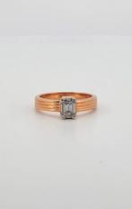 Ring - 18 karaat Roségoud - 0.28ct. tw. Diamant (Natuurlijk), Nieuw