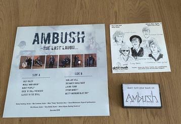 Ambush - The Last laugh, 4 Track EP (Run Like hell), Dont beschikbaar voor biedingen