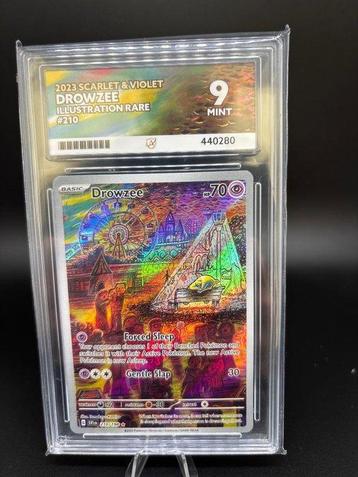Pokémon - 1 Graded card - Drowzee – Illustration Rare – 2023