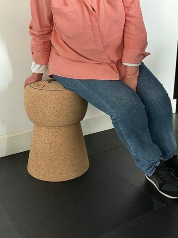 Tabouret - Kurk - capsule de champagne en forme de bouchon
