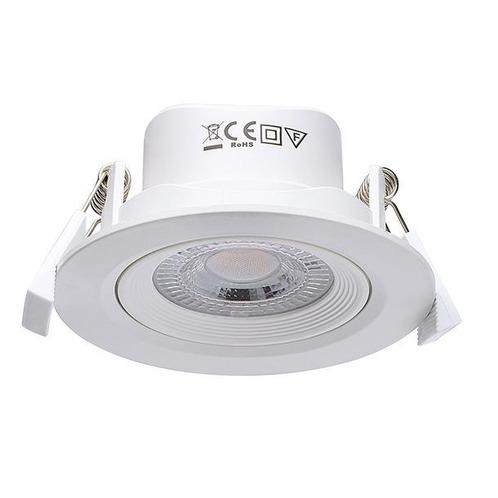 LED Inbouwspot - Koud wit Licht 6500K- 7W - Kantelbaar, Maison & Meubles, Lampes | Spots, Envoi