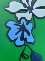 KAUGER (1972) - Pink Lips Toile Large, Antiek en Kunst