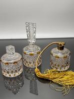 Val Saint Lambert - Vase à parfum (3) - Verre - Val Saint, Antiek en Kunst