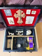 Koffer Demonisch Exorcisme Victoriano Taxidermie volledige, Antiek en Kunst