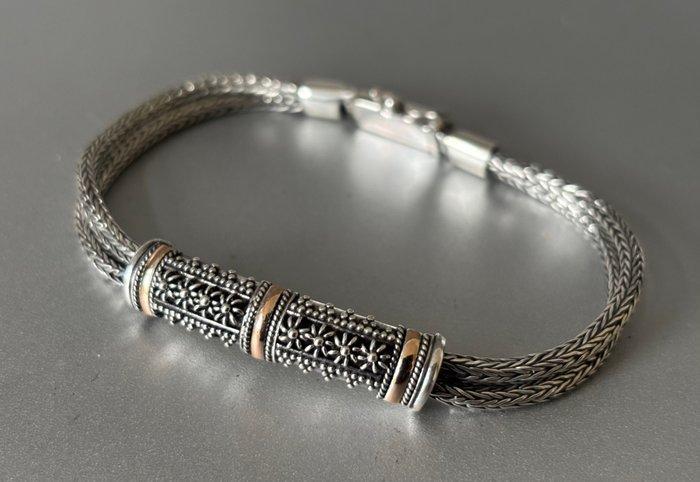 Zonder Minimumprijs - Armband Zilver, 18 karaats goud, Handtassen en Accessoires, Armbanden