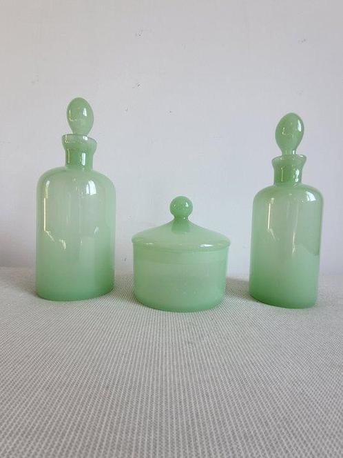 Toiletset (3) - Opaline glas, Antiek en Kunst, Curiosa en Brocante