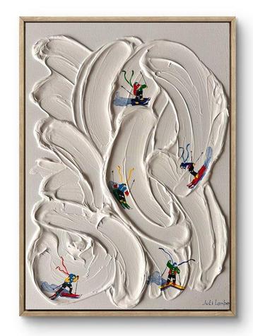 Juli Lampe (1980) - Ski Lovers in the snowy expanses Mont