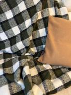 Elegante vichy plaid in warme wol - Deken - 150 cm - 125 cm