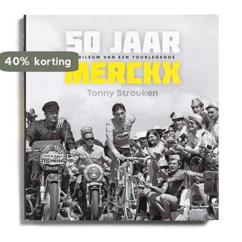 50 JAAR EDDY MERCKX: JUBILEUM VAN EEN TOURLEGENDE, Boeken, Hobby en Vrije tijd, Gelezen, Verzenden