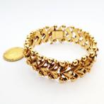 Armband - 18 kt goud - Geel goud, Handtassen en Accessoires, Antieke sieraden