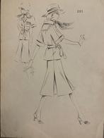 Balmain Pierre - 1 x bozzetto moda + 8 x stampe moda