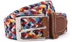 Suitable Geweven Riem Multicolour maat 105 Heren, Kleding | Heren, Riemen en Ceintuurs, Verzenden, Echt leder, Nieuw, Suitable