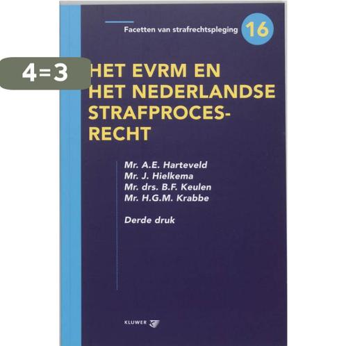 Het EVRM en het Nederlandse strafprocesrecht / Facetten van, Boeken, Wetenschap, Gelezen, Verzenden