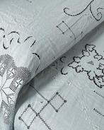 Bedsprei - 263 cm - 242 cm - Oud linnen dekbedhoes