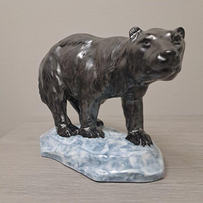 Cerabelga - Antoon Amorgasti (1880-1942) - sculptuur, Beer, Antiek en Kunst, Antiek | Glaswerk en Kristal