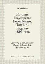 History of the Russian State. Volume 3-4. Edition 1895.by, Verzenden, Zo goed als nieuw, N Karamzin