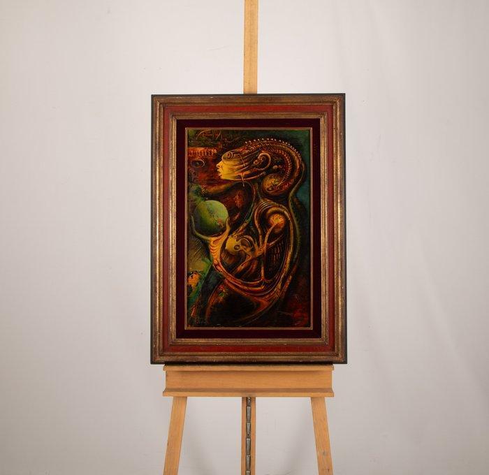 Roger van Belleghem (1922-2002) - Zonder titel, Antiek en Kunst, Kunst | Schilderijen | Modern