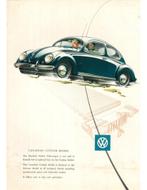 1954 VOLKSWAGEN KEVER BROCHURE ENGELS, Boeken, Auto's | Folders en Tijdschriften, Nieuw