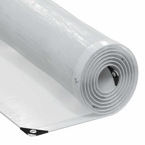 vidaXL Doorzichtig zeildoek met zeilringen 8x10 m, Doe-het-zelf en Bouw, Overige Doe-Het-Zelf en Bouw, Nieuw, Verzenden