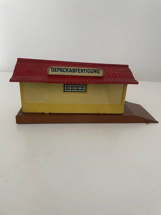 Märklin - Speelgoed station Trackside Accessories Including, Antiek en Kunst, Antiek | Speelgoed