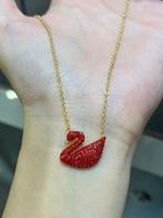 Swarovski - Beeld, Classic Red Swan Necklace - 0 cm -, Antiek en Kunst