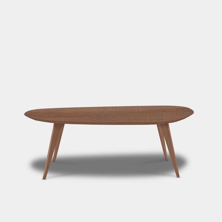 Tafel organisch eikenhout  Hout Onderstel  300x125, Maison & Meubles, Tables | Tables à manger