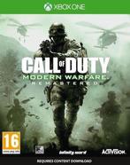 Call of Duty Modern Warfare Remastered (Xbox One Games), Ophalen of Verzenden, Zo goed als nieuw
