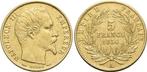 Goud- 5 Francs 1854 A Frankreich Napoleon Iii 1852-1870, Verzenden