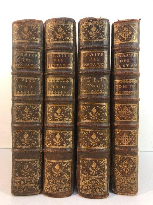 Jean-Baptiste Furgole - Testamens codiciles, Donations à, Antiek en Kunst, Antiek | Boeken en Manuscripten