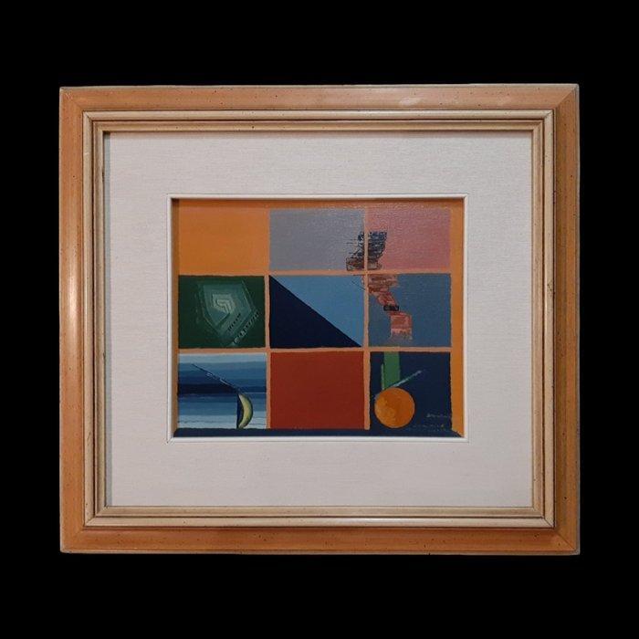 Bruno Francisco Dente (1944) - Struttura Cromatica e, Antiquités & Art, Art | Peinture | Classique