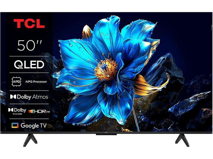 Tcl -   Qled Google Tv 50 (2025) - Zwart, TV, Hi-fi & Vidéo, Télévisions, Envoi