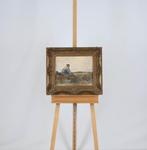 Willem Hendrik van der Nat (1864–1929) - Herder uitkijkend