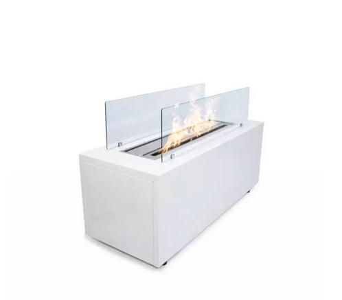 Bio ethanol roomdivider Gio wit vuur terras en tuin haard, Huis en Inrichting, Kachels, Bio-ethanolhaard, Overige brandstoffen
