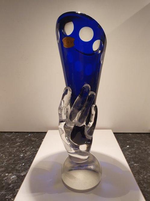 Val Saint Lambert - Vase - Cristal, Antiquités & Art, Antiquités | Verre & Cristal