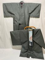 Heren kimono, haori en haori koord set -  Rode Fuji van