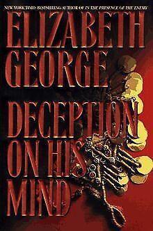 Deception on His Mind  Elizabeth George  Book, Boeken, Overige Boeken, Gelezen, Verzenden