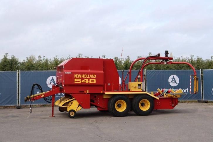 Veiling: Pers wikkel combinatie New Holland 548 2001, Zakelijke goederen, Landbouw | Werktuigen, Ophalen