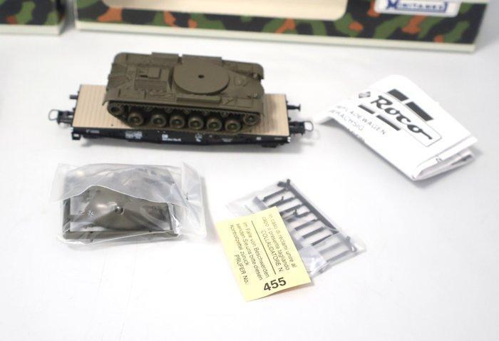 Roco H0 - 877/2204 - Model treinwagon (2) - 2x MiniTanks, Hobby & Loisirs créatifs, Trains miniatures | HO