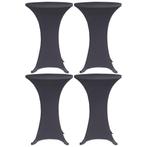 vidaXL Tafelhoes stretch 4 st 80 cm antraciet, Tuin en Terras, Verzenden, Nieuw