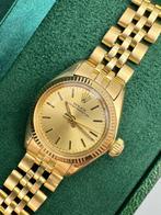 Rolex - Oyster Perpetual Lady 18K Gold - 6719 - Femme - 1973, Handtassen en Accessoires, Horloges | Heren, Nieuw