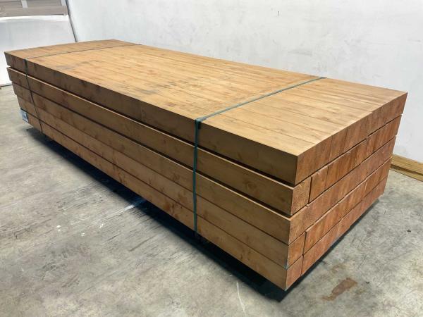 Veiling - 45x Redvision paal geschaafd verlijmd 400x12x12cm, Tuin en Terras, Palen, Balken en Planken, Nieuw