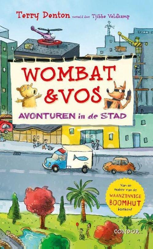 Wombat & Vos  -   Avonturen in de stad 9789492899392, Boeken, Kinderboeken | Jeugd | onder 10 jaar, Zo goed als nieuw, Verzenden