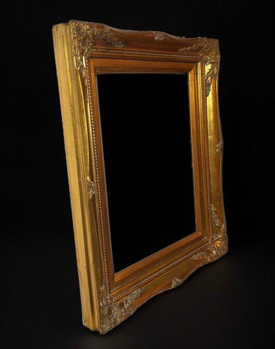 Lijst - Hout gesneden en verguld, Antiek en Kunst, Antiek | Overige Antiek